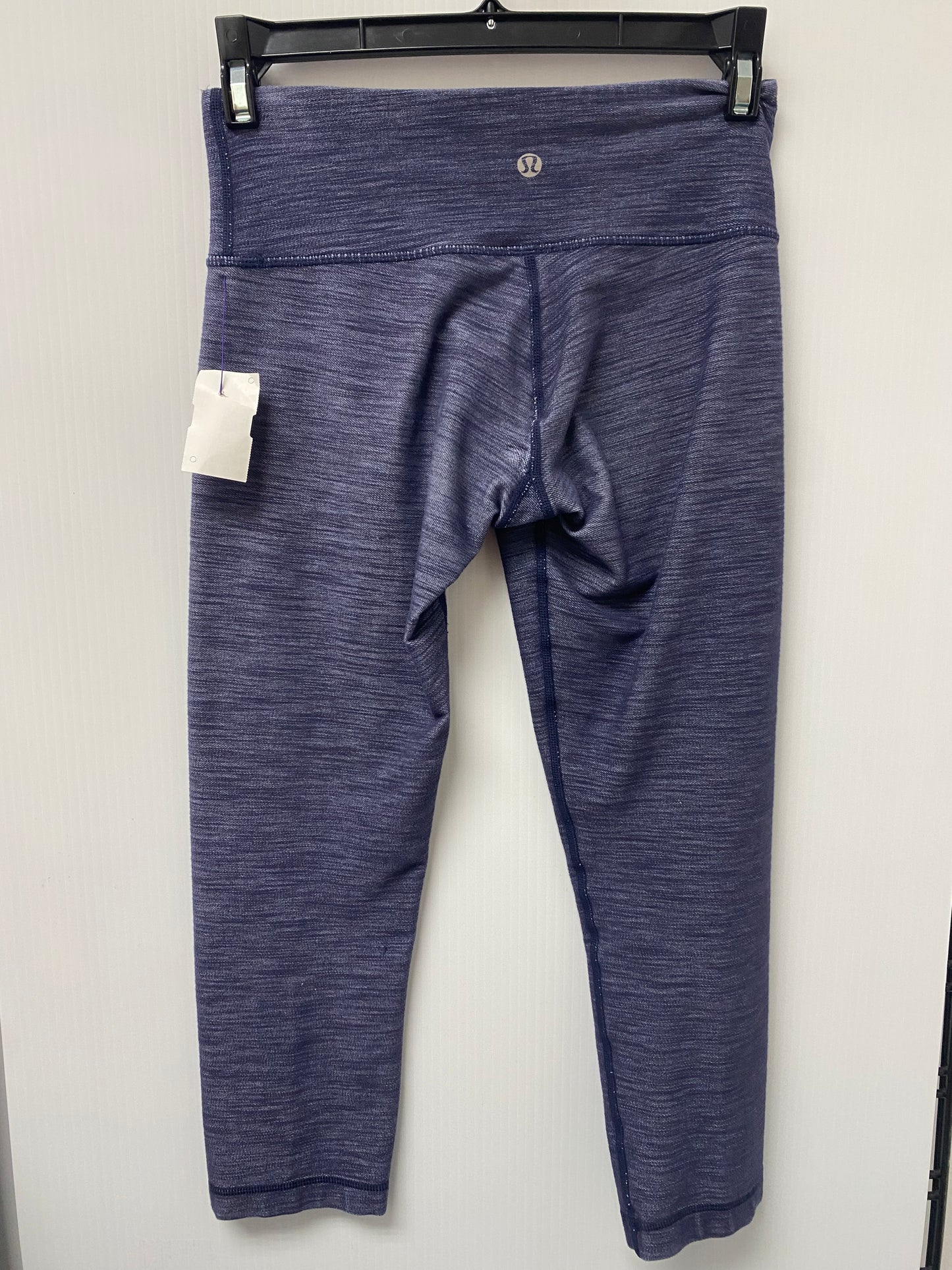 Athletic Capris By Lululemon In Blue, Size: 2