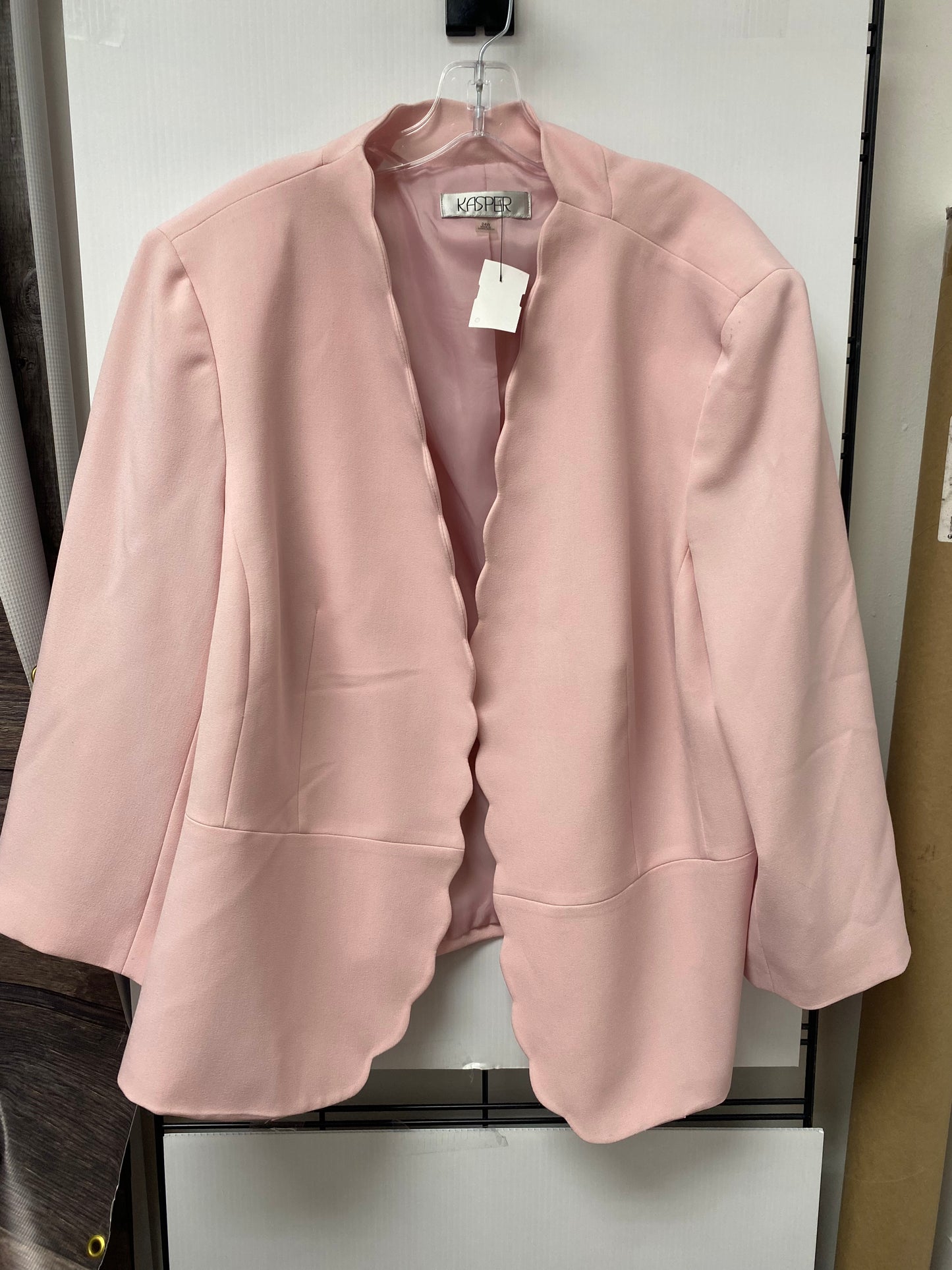 Jacket Other By Kasper In Pink, Size: 3x