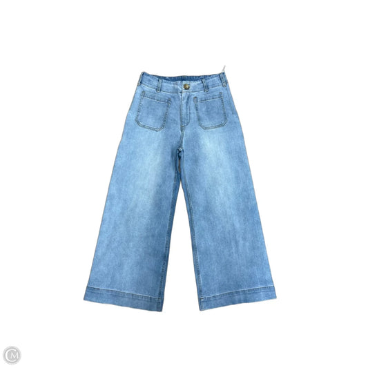 Jeans Wide Leg By Ee Some In Blue, Size: M