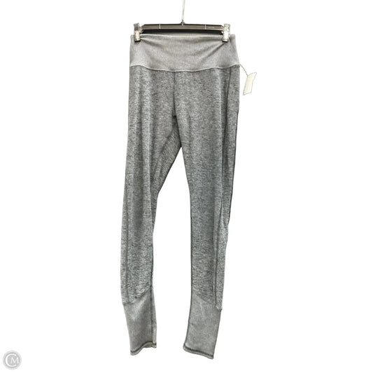 Athletic Leggings By Alo In Grey, Size: S