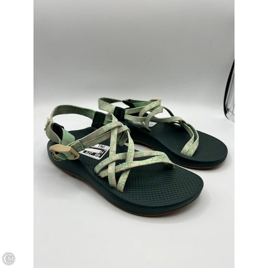 Sandals Flats By Chacos In Green, Size: 8