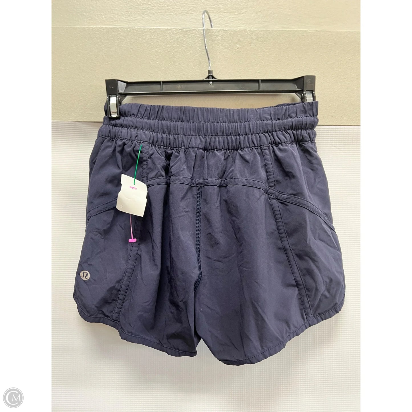 Athletic Shorts By Lululemon In Blue, Size: 6