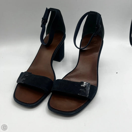 Sandals Designer By Tory Burch In Blue, Size: 8