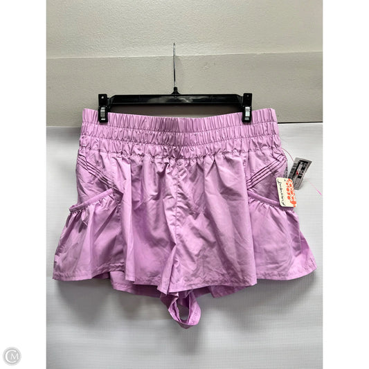 Athletic Shorts By Free People In Purple, Size: M