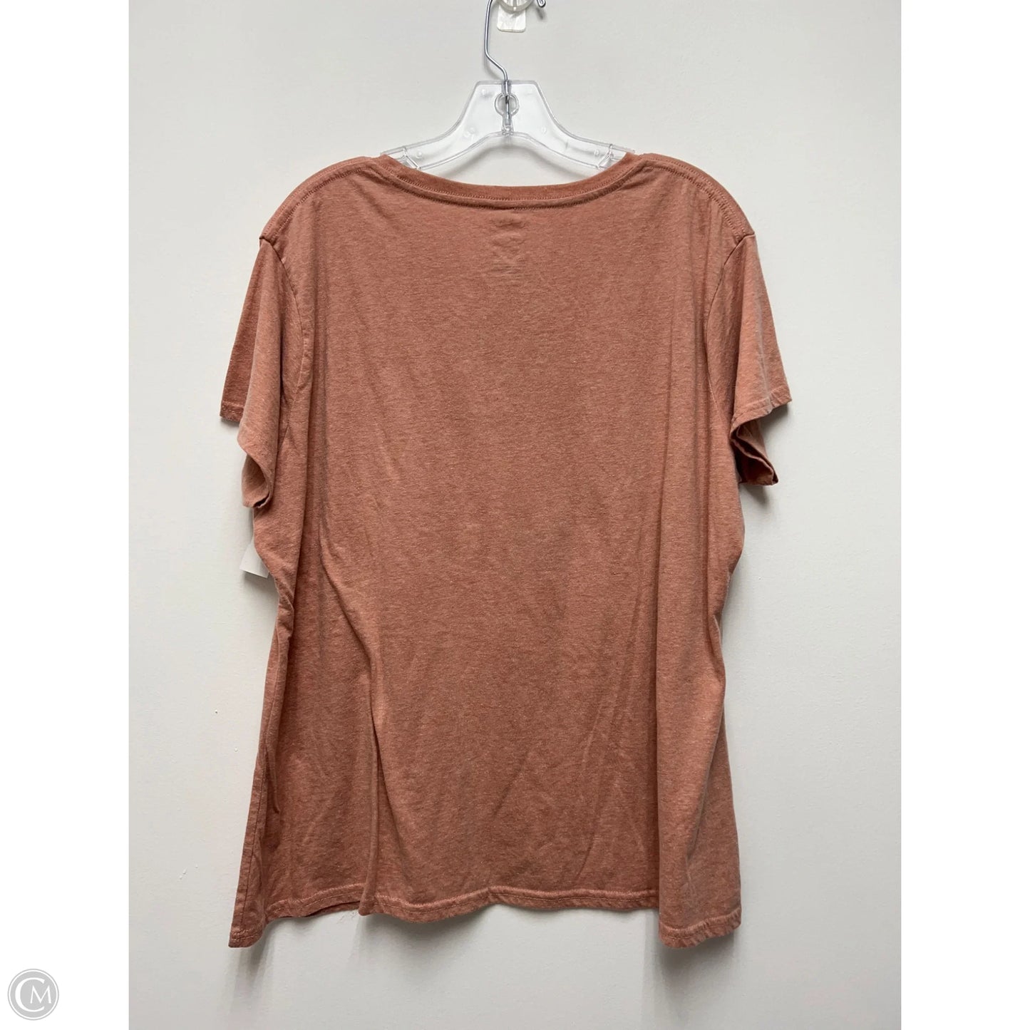 Top Short Sleeve By Clothes Mentor In Red, Size: 2x