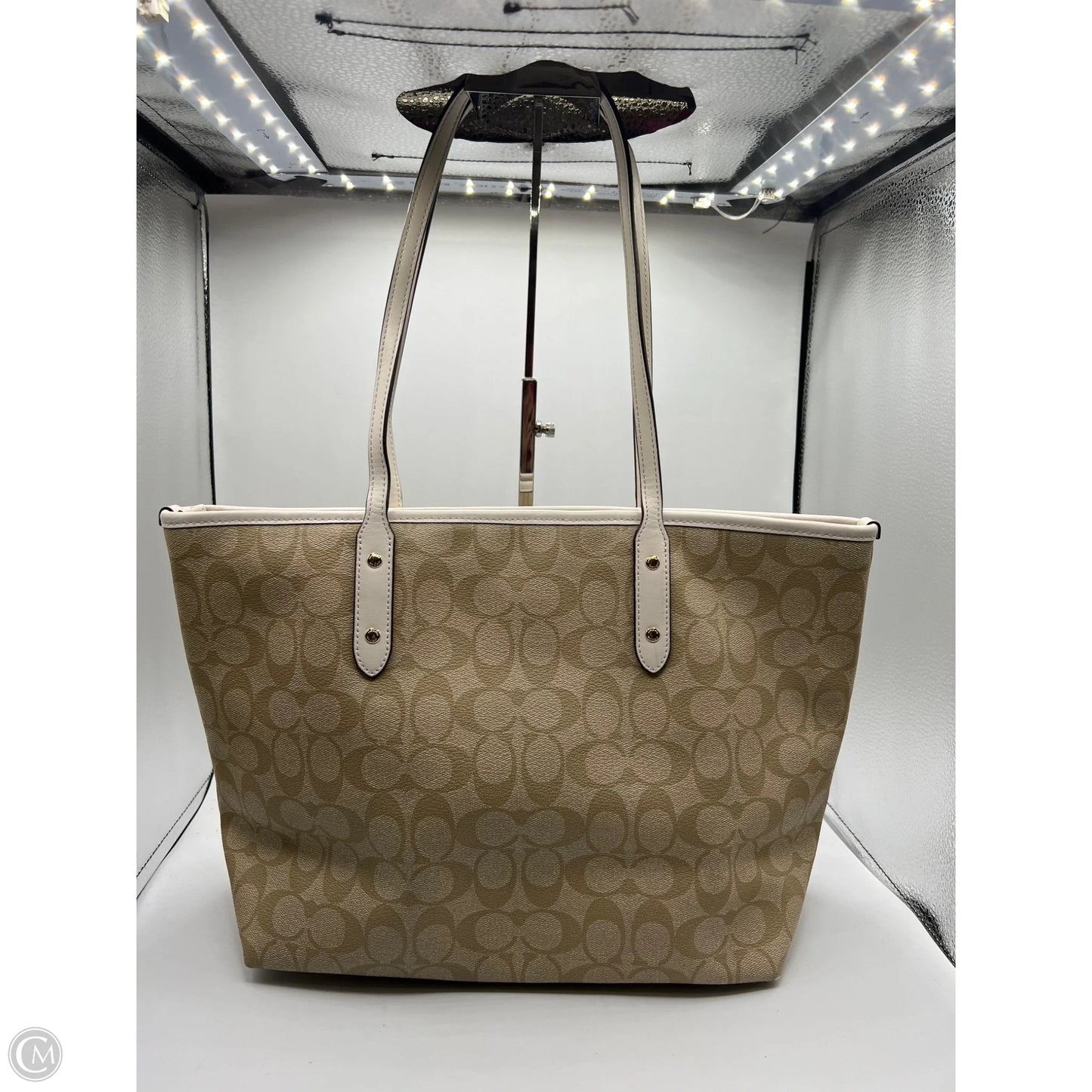 Handbag Designer By Coach, Size: Large