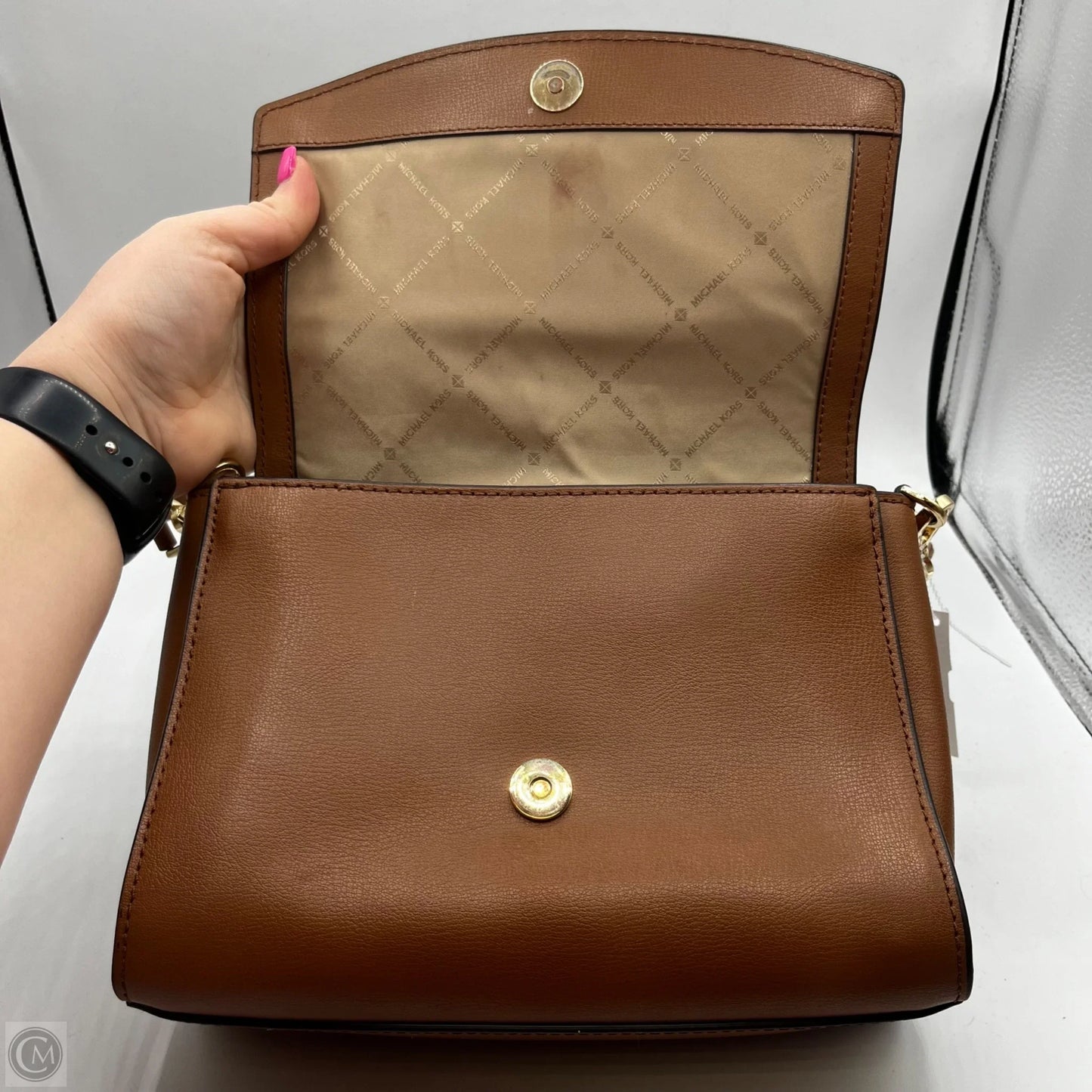 Crossbody Designer By Michael Kors, Size: Small