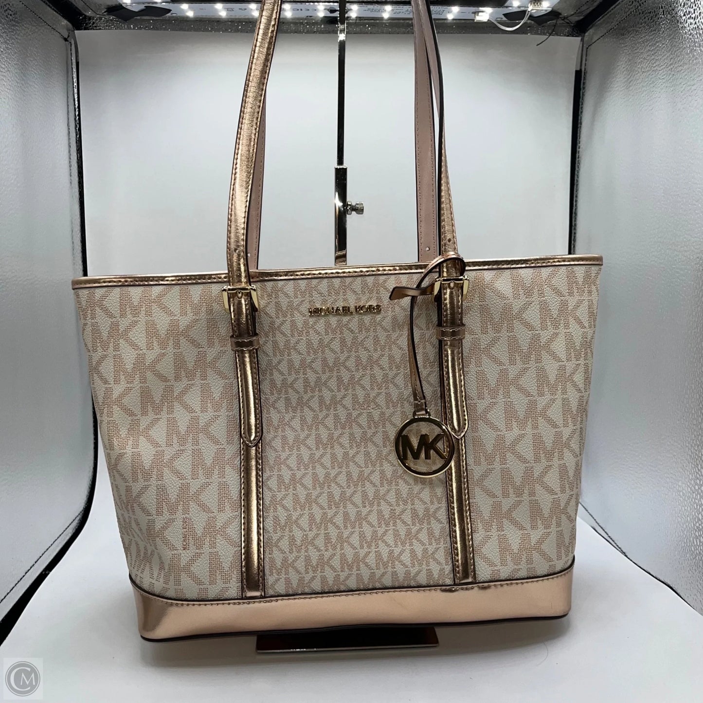 Handbag Designer By Michael Kors, Size: Medium
