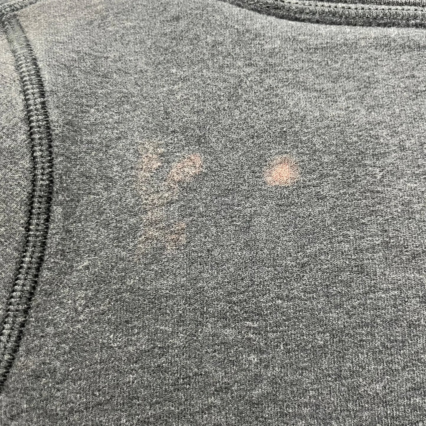 Sweatshirt Collar By Lululemon In Grey, Size: S