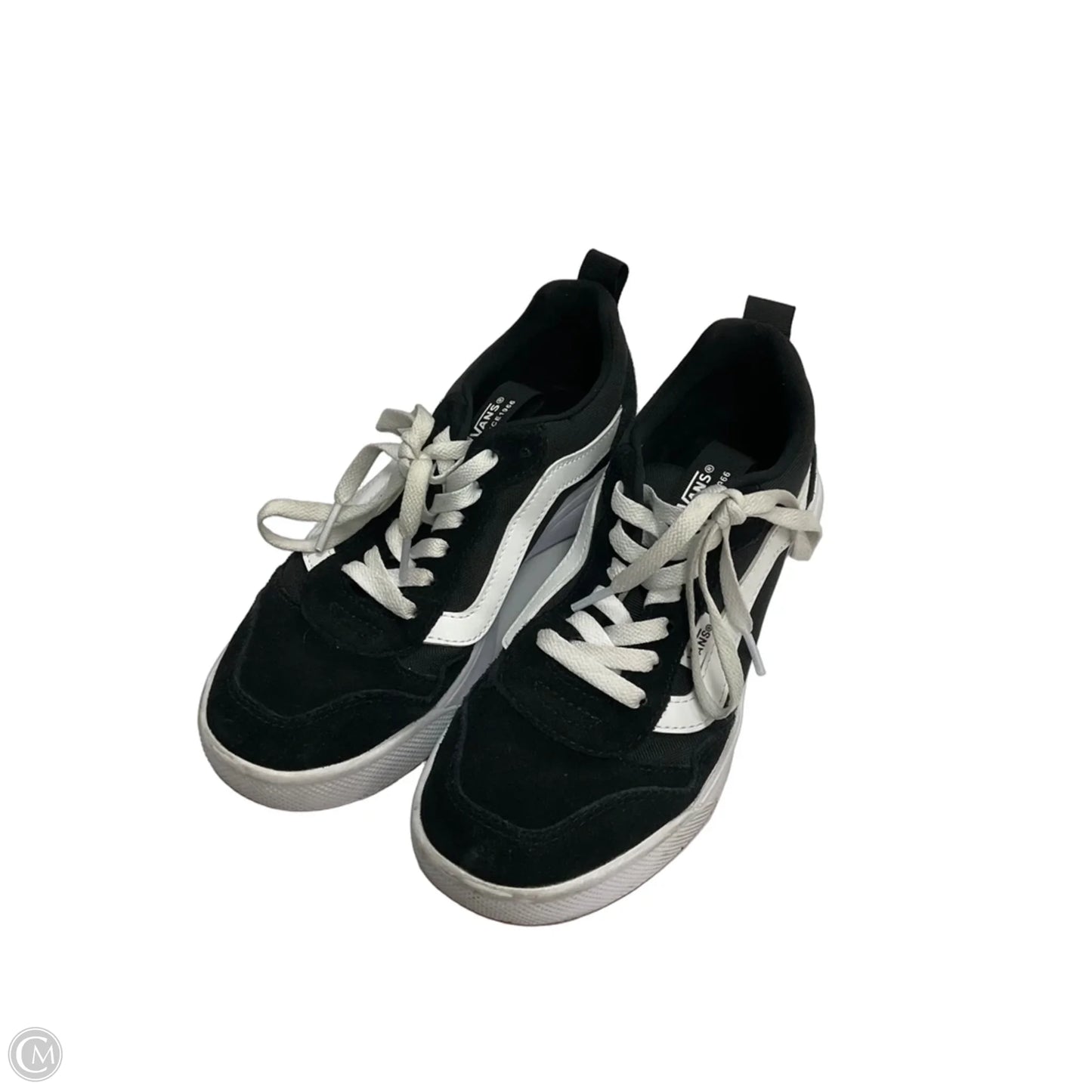 Shoes Sneakers By Vans In Black, Size: 6.5