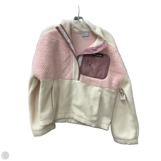 Jacket Faux Fur & Sherpa By Columbia In Pink, Size: M