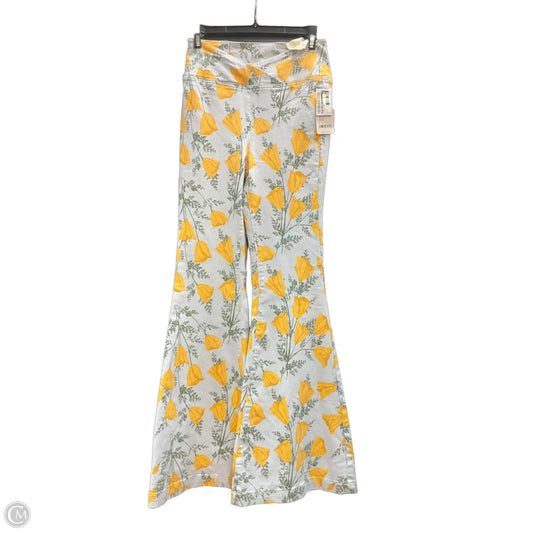 Jeans Flared By We The Free In Floral Print, Size: 4