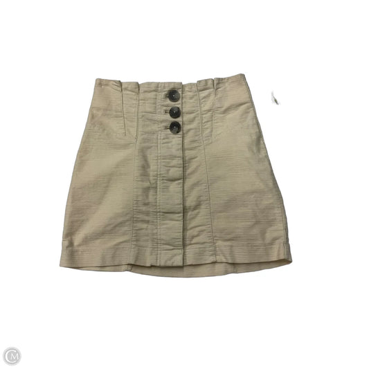 Skirt Mini & Short By Free People In Cream, Size: 4