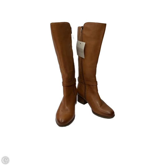 Boots Knee Heels By Naturalizer In Brown, Size: 9