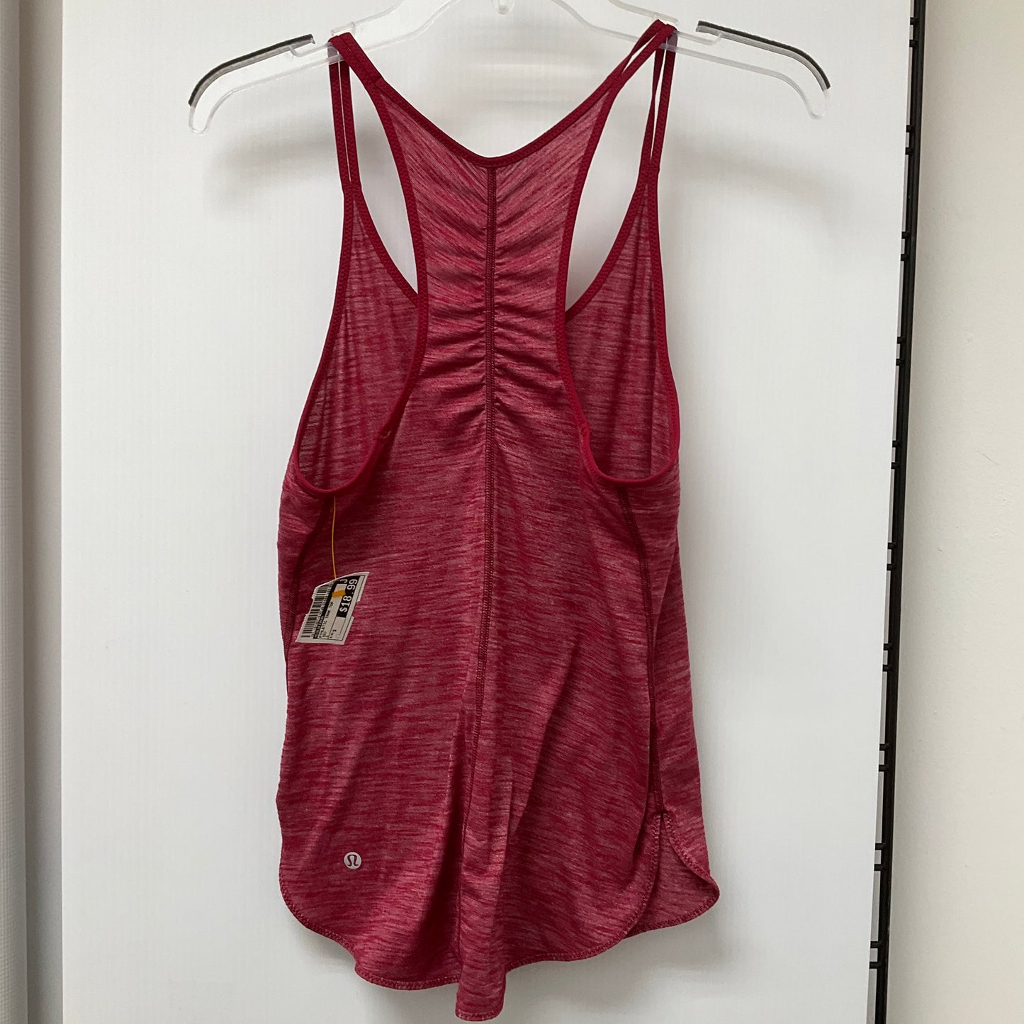 Athletic Tank Top By Lululemon In Red, Size: S