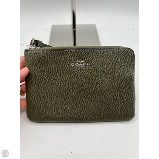 Wristlet Designer By Coach, Size: Medium