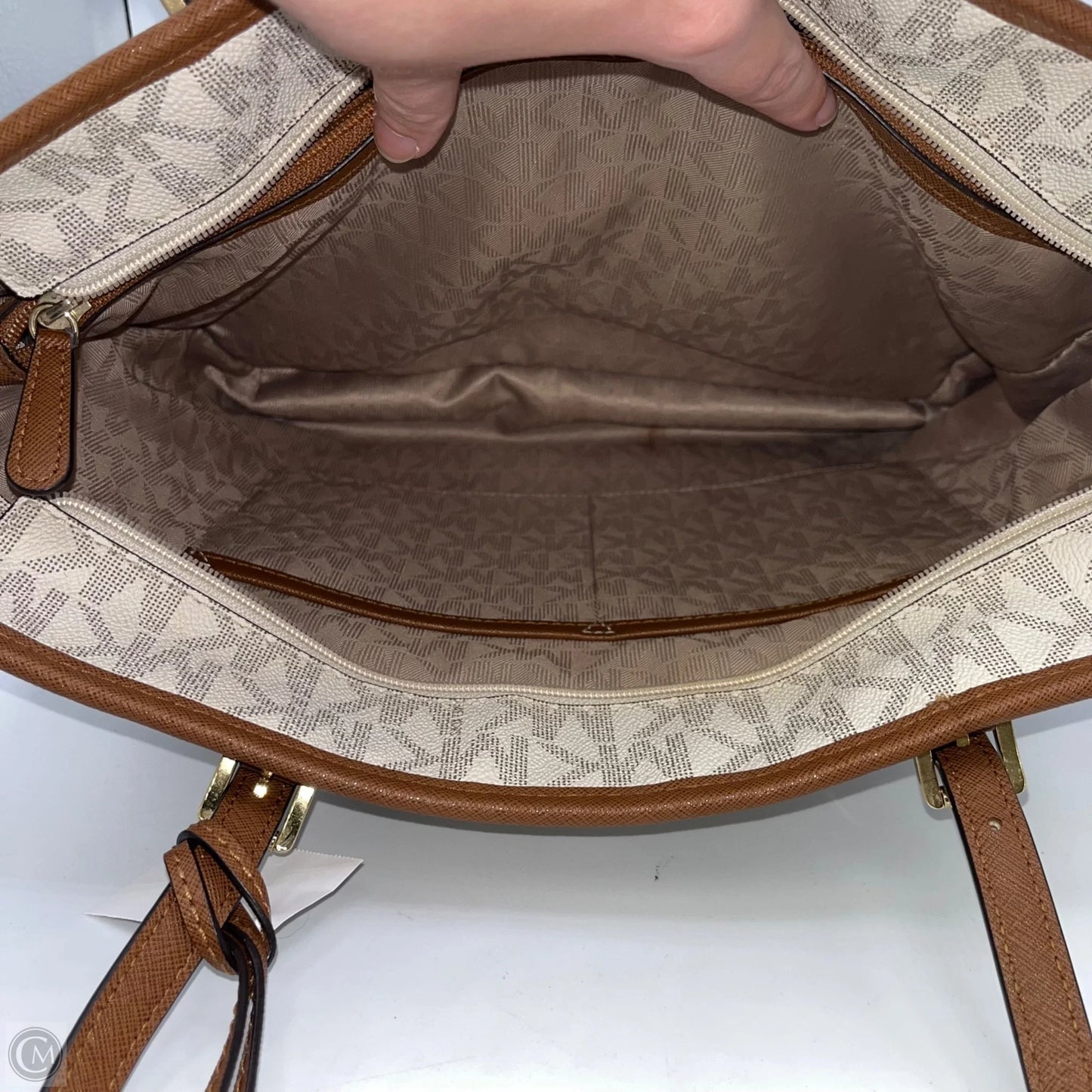 Handbag Designer By Michael Kors, Size: Large