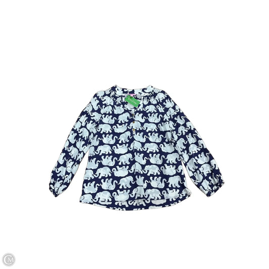 Top Long Sleeve Designer By Lilly Pulitzer In Animal Print, Size: S