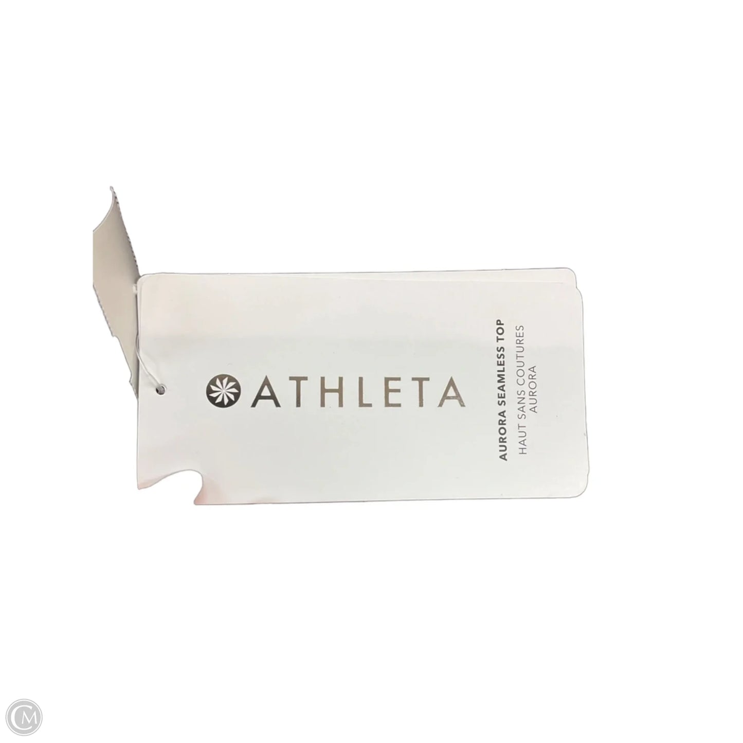 Athletic Top Long Sleeve Collar By Athleta In Purple, Size: S