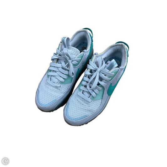Shoes Athletic By Nike In Teal, Size: 7