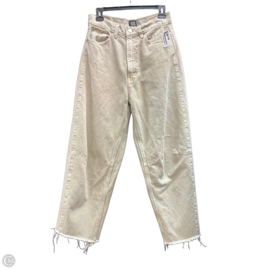 Jeans Wide Leg By Bdg In Tan Denim, Size: 2