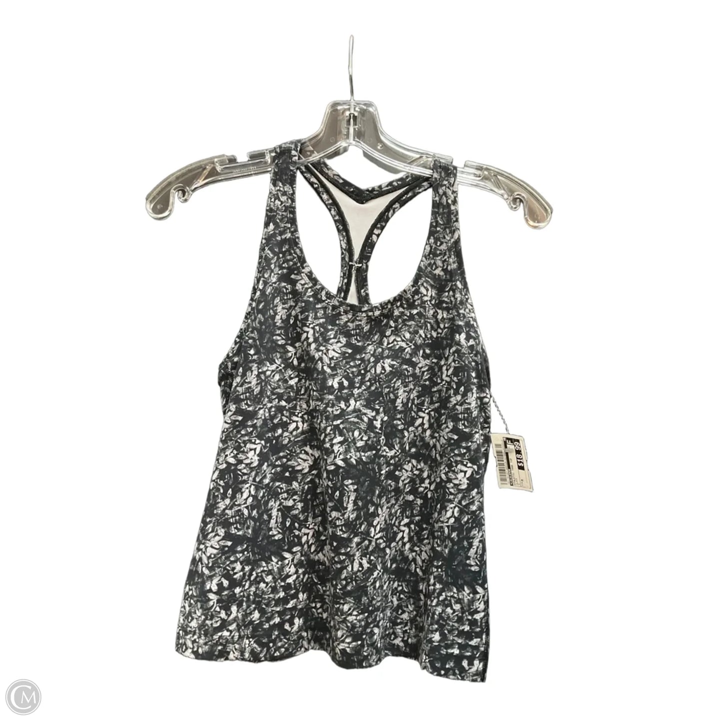 Athletic Tank Top By Lululemon In Black, Size: M