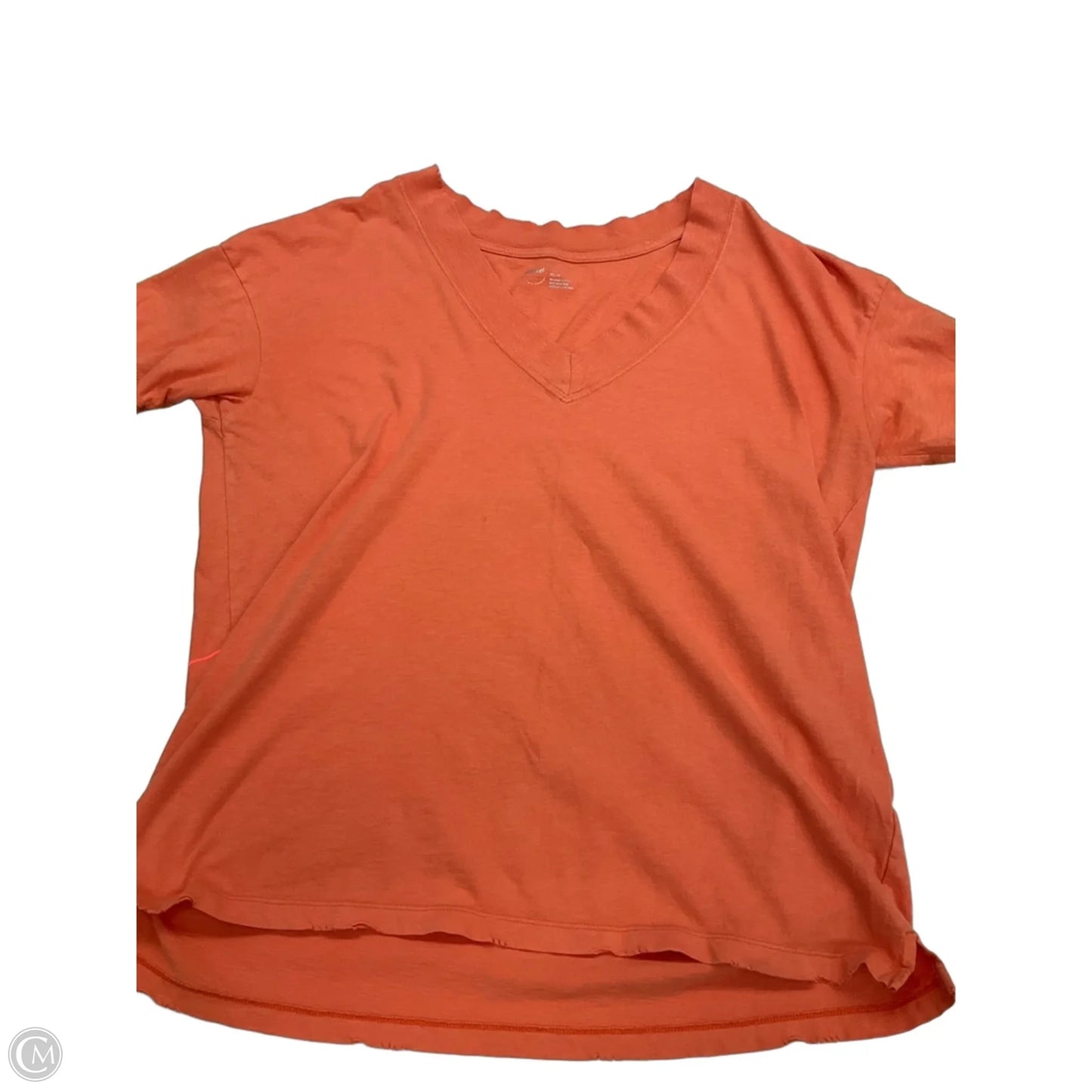 Top Short Sleeve By Aerie In Orange, Size: Xs