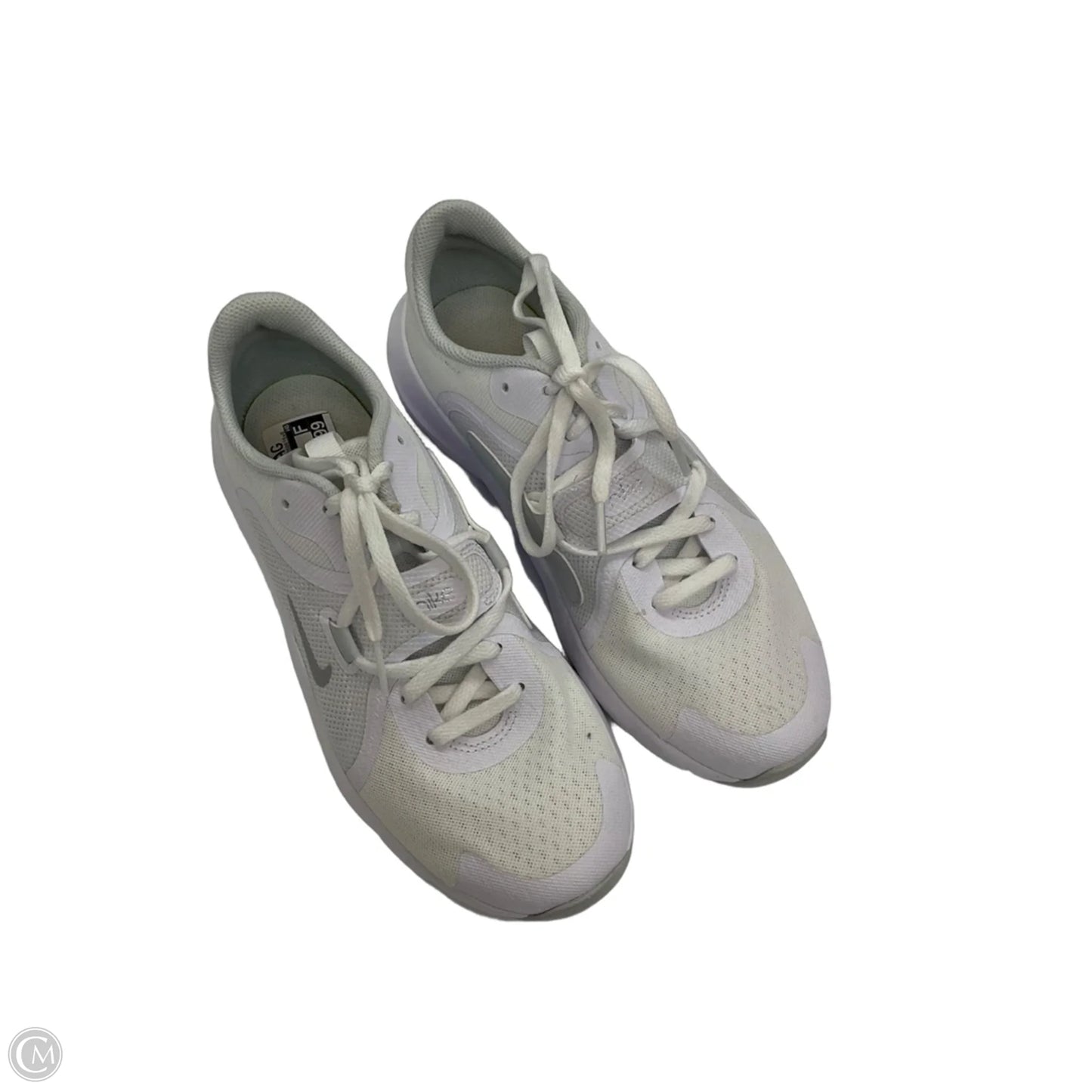 Shoes Athletic By Nike In White, Size: 9