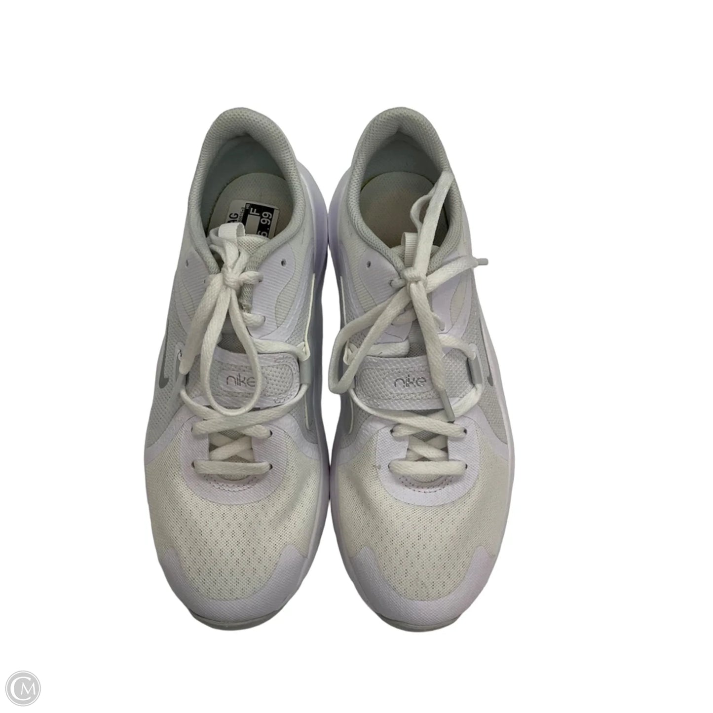 Shoes Athletic By Nike In White, Size: 9