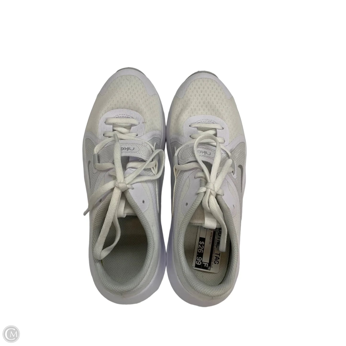 Shoes Athletic By Nike In White, Size: 9