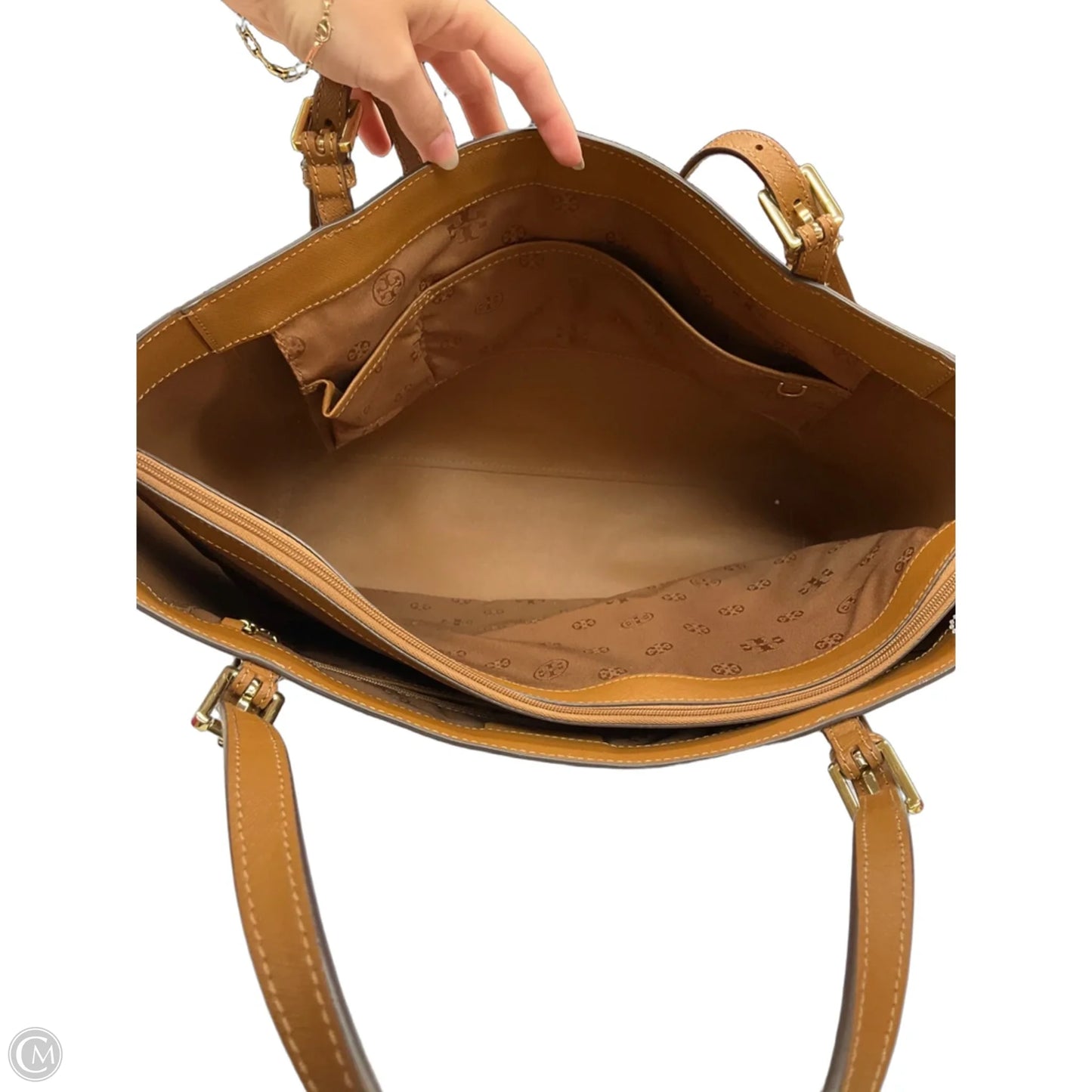 Handbag Designer By Tory Burch, Size: Large