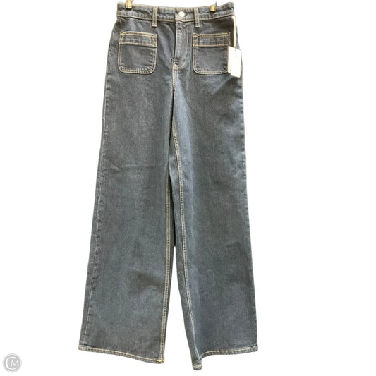 Jeans Wide Leg By Free Assembly In Blue Denim, Size: 2