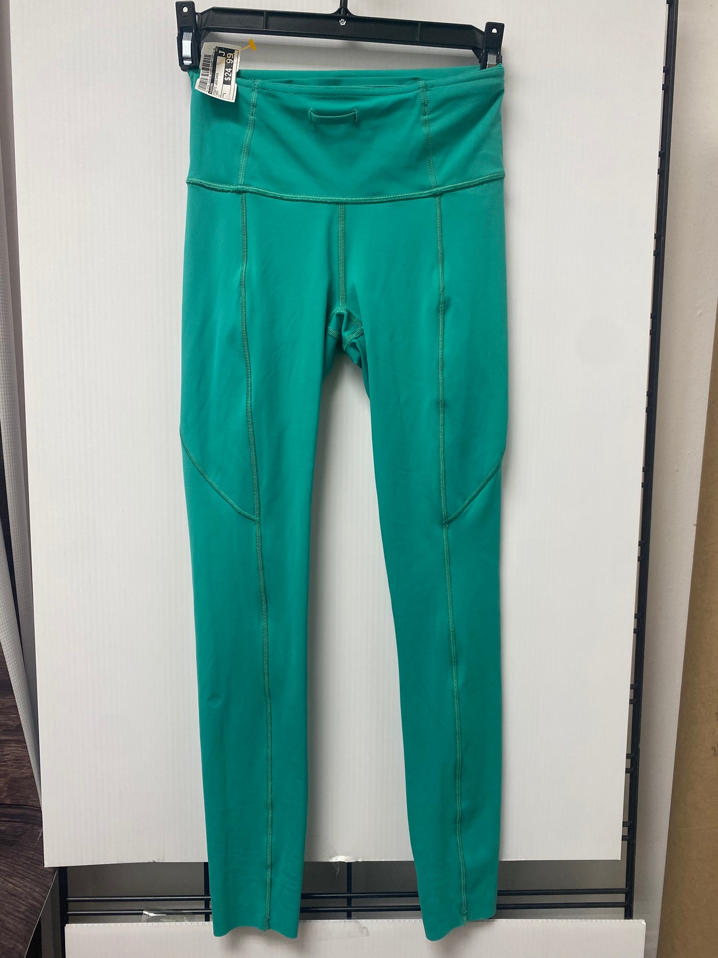 Athletic Leggings By Lululemon In Green, Size: S