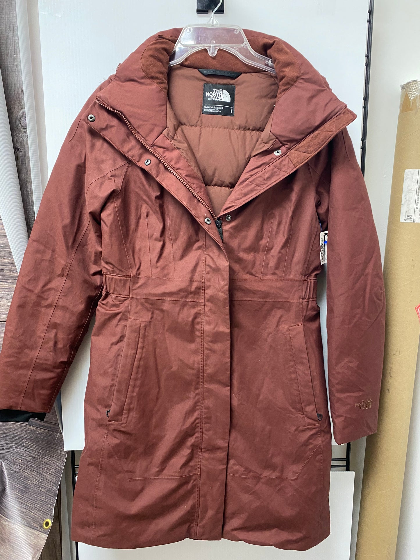 Coat Parka By The North Face In Maroon, Size: S