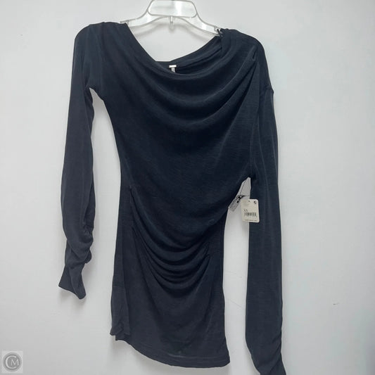 Tunic Long Sleeve By Free People In Grey, Size: Xs