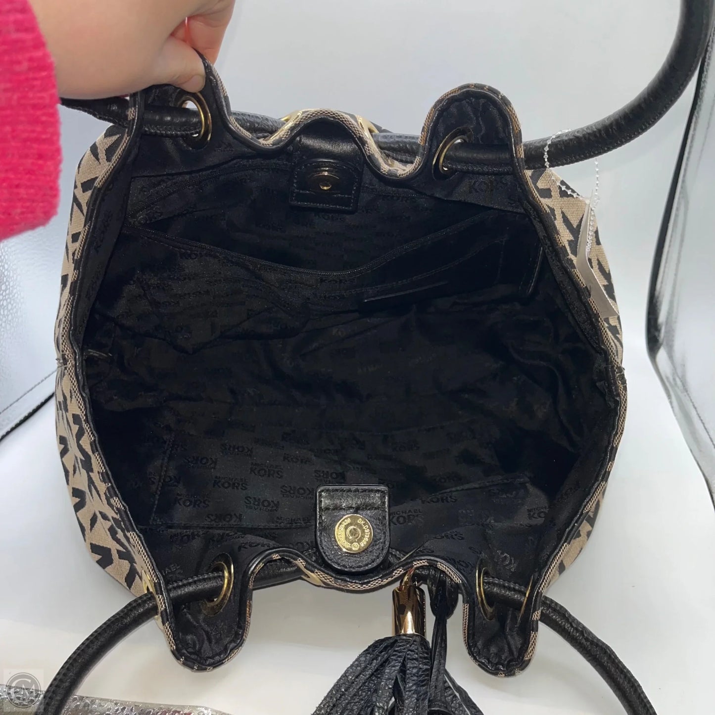 Handbag Designer By Michael Kors, Size: Large