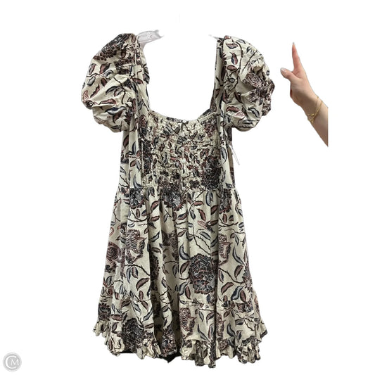 Dress Casual Short By House Of Harlow In Floral Print, Size: M