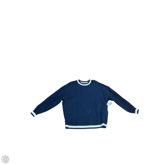 Sweatshirt Crewneck By Lululemon In Navy, Size: M
