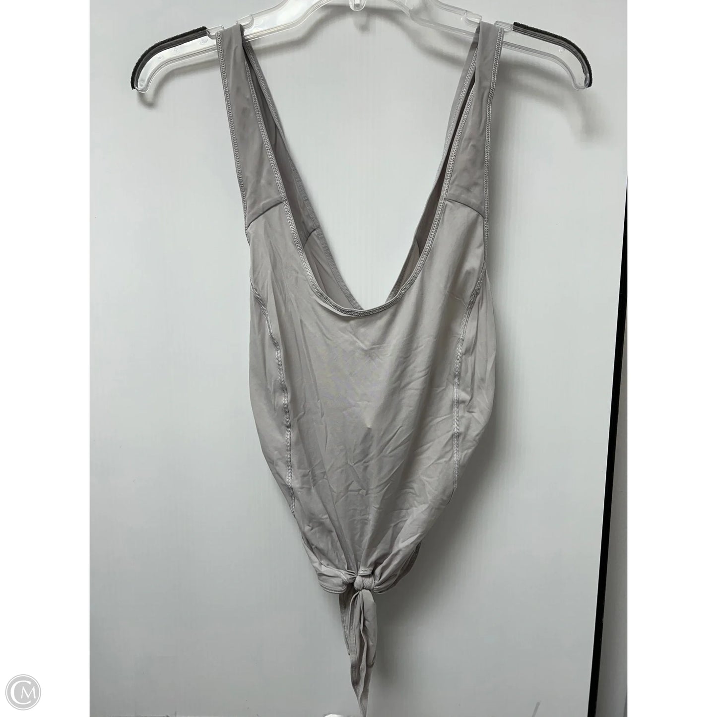 Athletic Tank Top By Lululemon In White, Size: 6