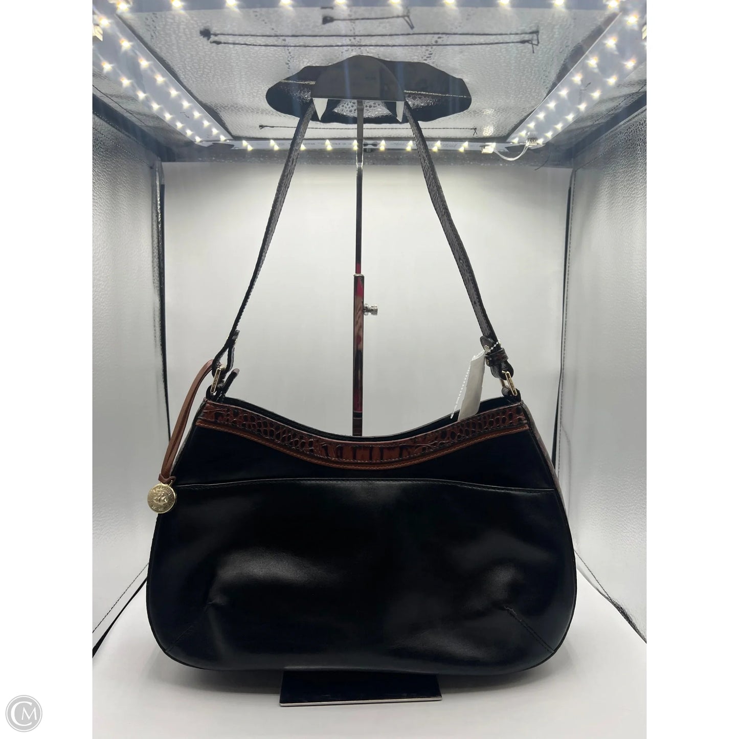 Handbag Designer By Brahmin, Size: Medium