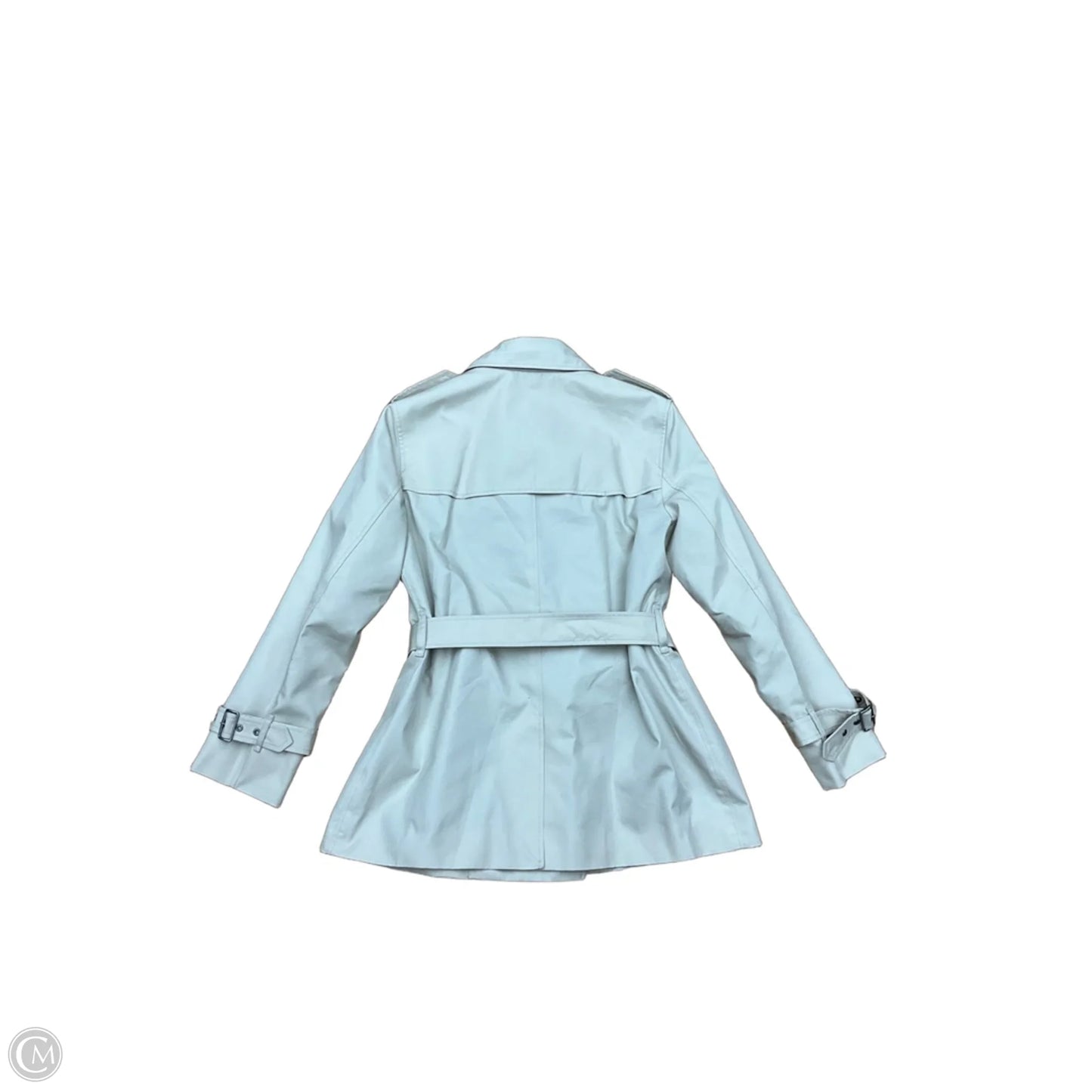 Coat Designer By Coach In Beige, Size: L