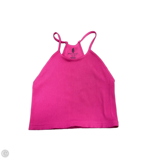 Top Sleeveless By Free People In Pink, Size: M