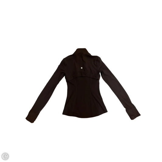 Athletic Jacket By Lululemon In Brown, Size: 2