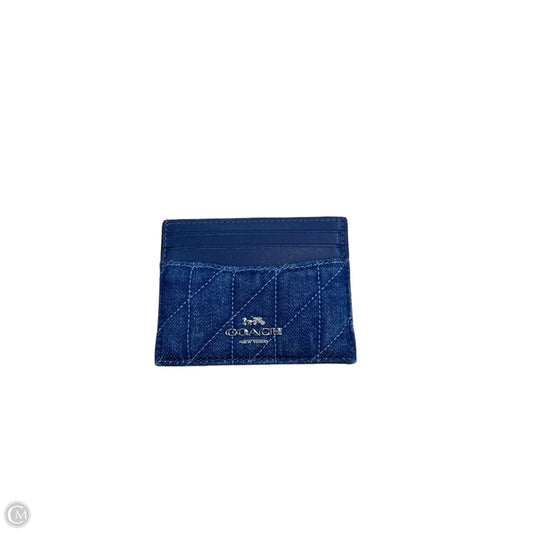 Wallet Designer By Coach, Size: Small
