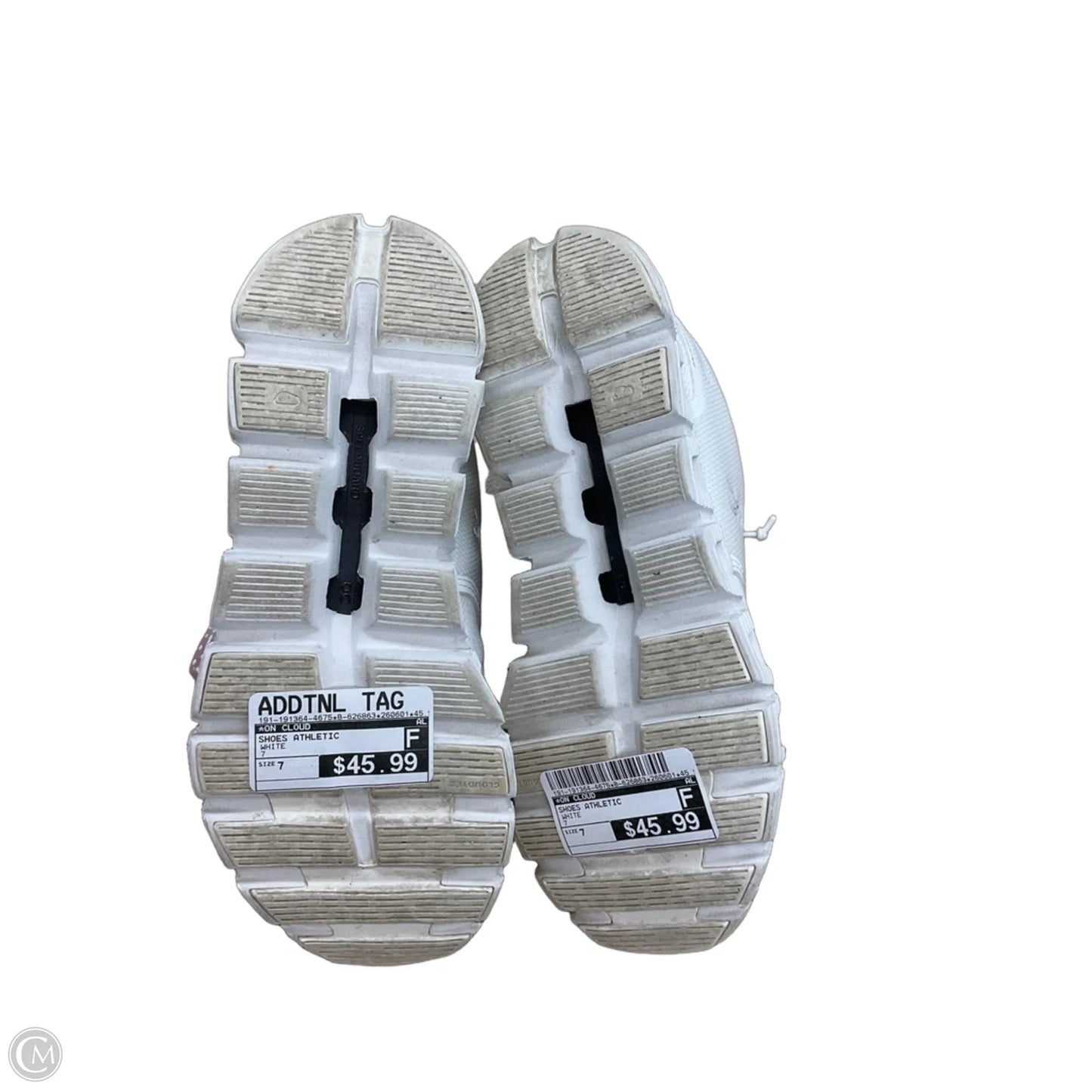Shoes Athletic By On Cloud In White, Size: 7