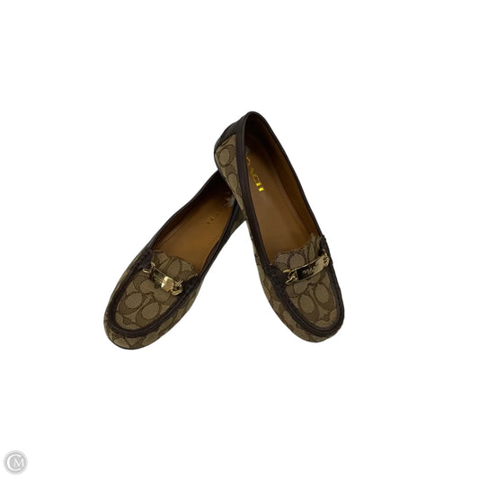 Shoes Designer By Coach In Brown, Size: 8.5