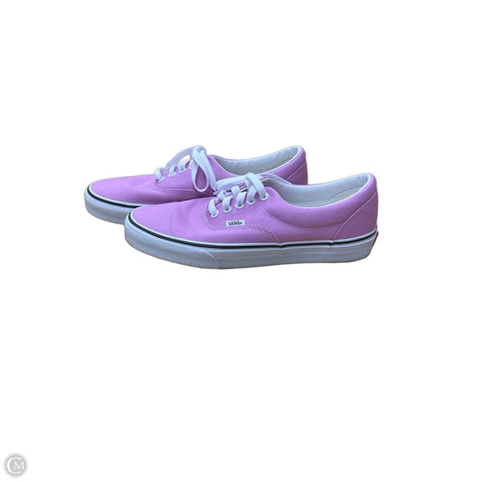 Shoes Sneakers By Vans In Purple, Size: 10