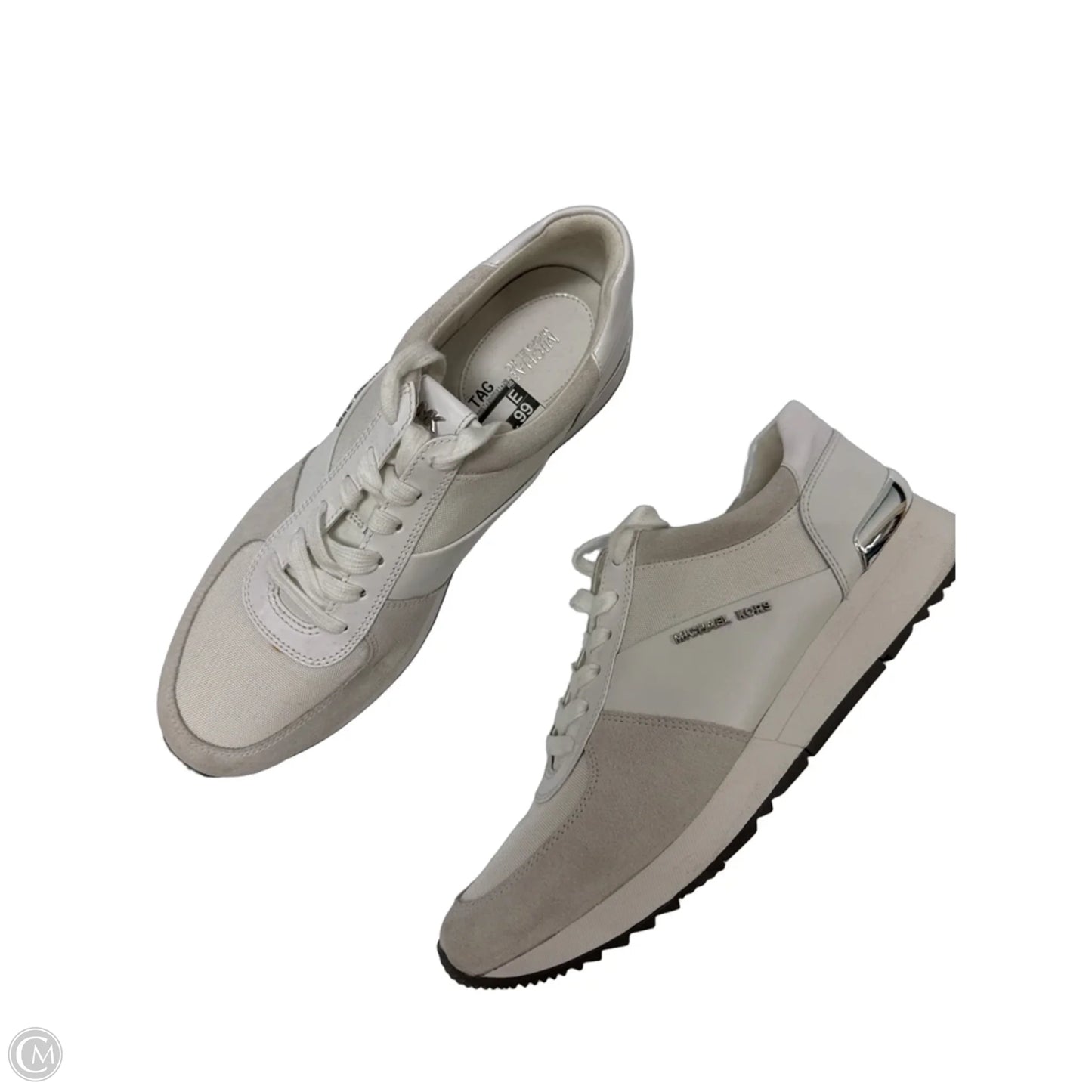 Shoes Designer By Michael Kors In White, Size: 10