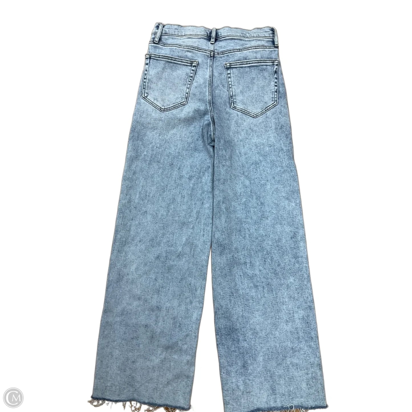 Jeans Wide Leg By Altard State In Blue Denim, Size: 8