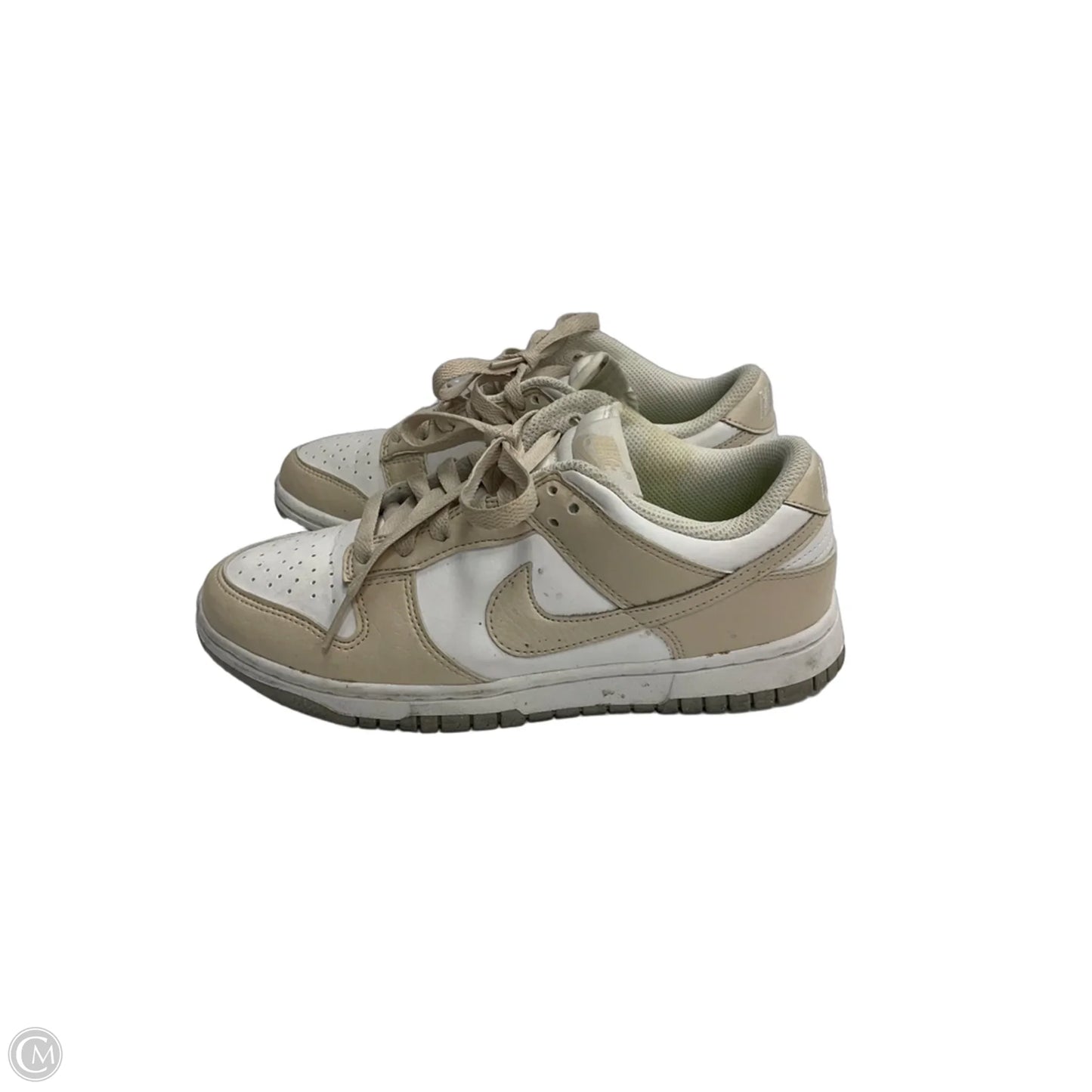 Shoes Sneakers By Nike In Cream & White, Size: 6.5